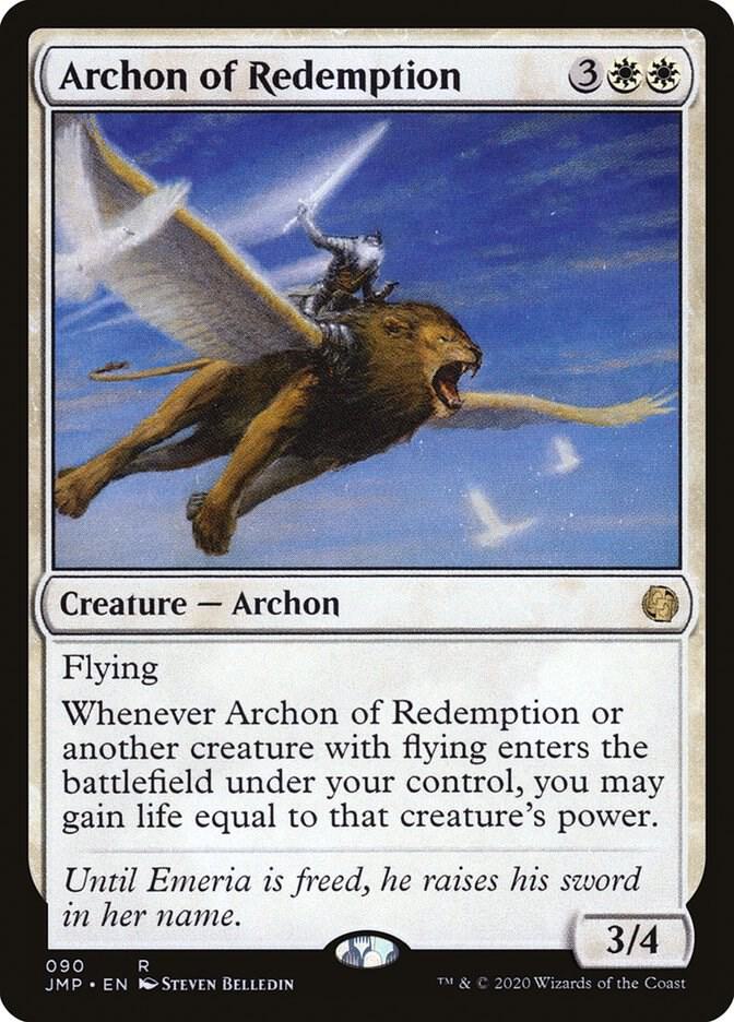 Archon of Redemption 90 card from Jumpstart