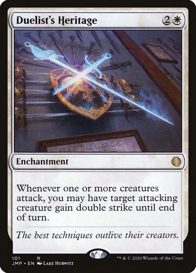 Duelist's Heritage 101 card from Jumpstart