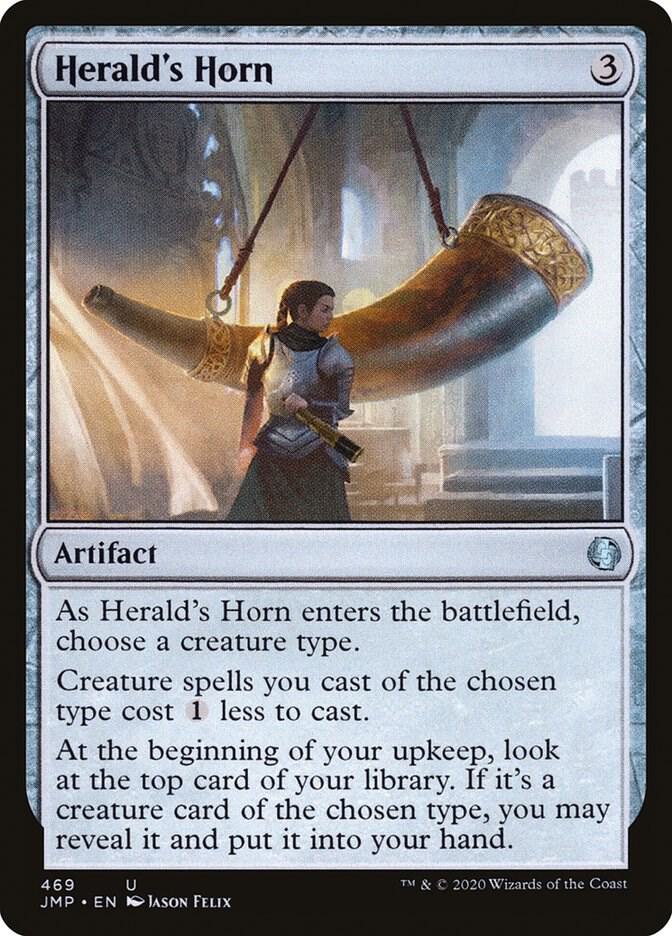 Herald's Horn 469 card from Jumpstart