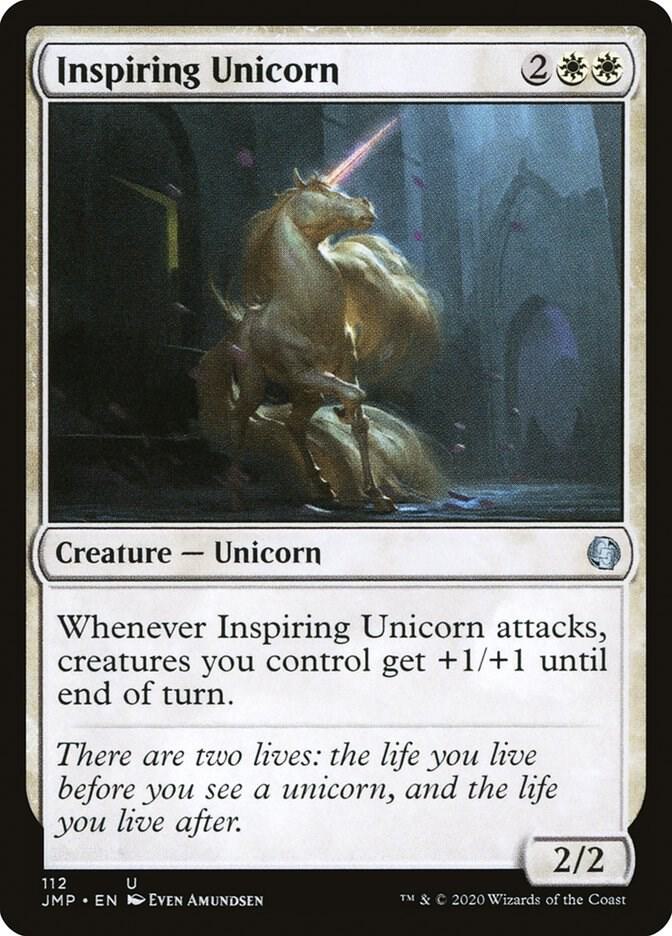 Inspiring Unicorn 112 card from Jumpstart