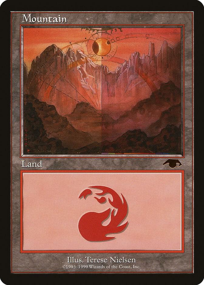 Mountain - Guru 3 card from Guru Lands