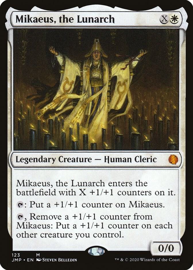 Mikaeus, the Lunarch 123 card from Jumpstart