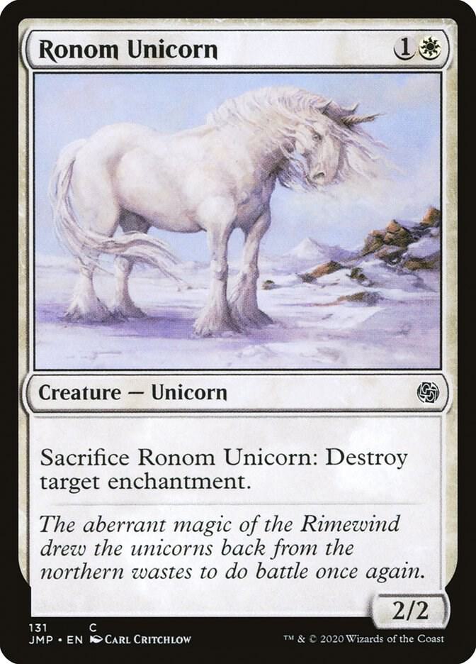 Ronom Unicorn 131 card from Jumpstart