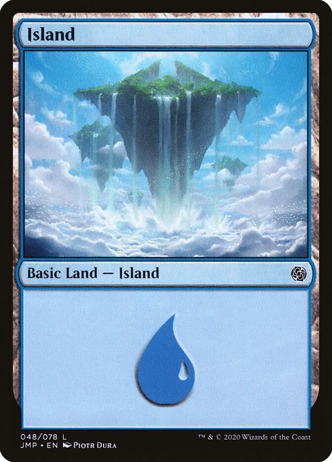 Island 48 card from Jumpstart