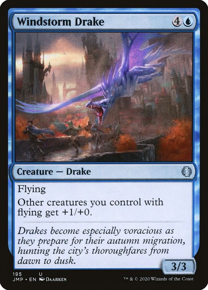 Windstorm Drake 195 card from Jumpstart