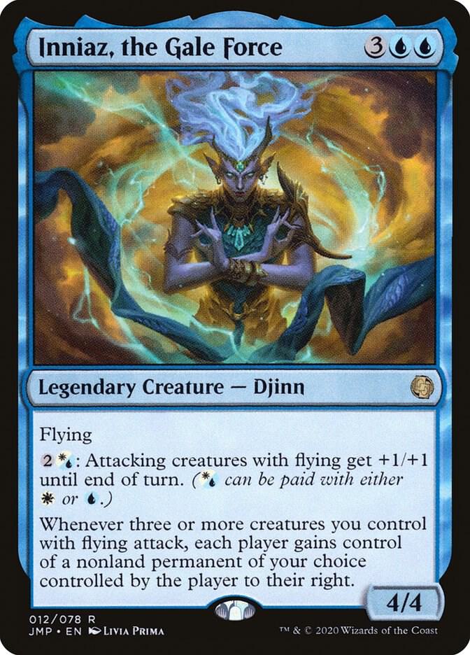 Inniaz, the Gale Force 12 card from Jumpstart