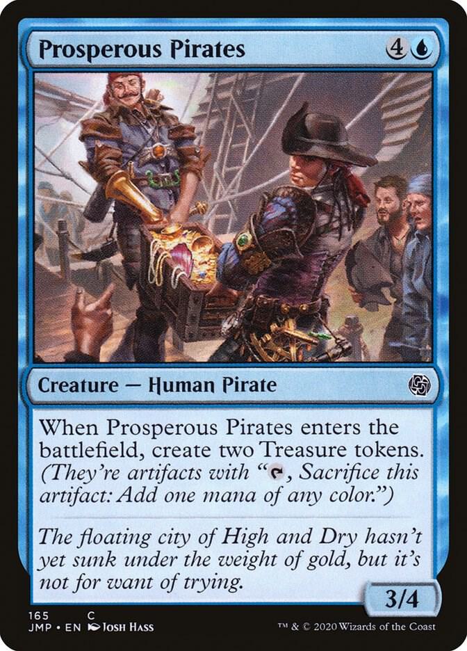 Prosperous Pirates 165 card from Jumpstart