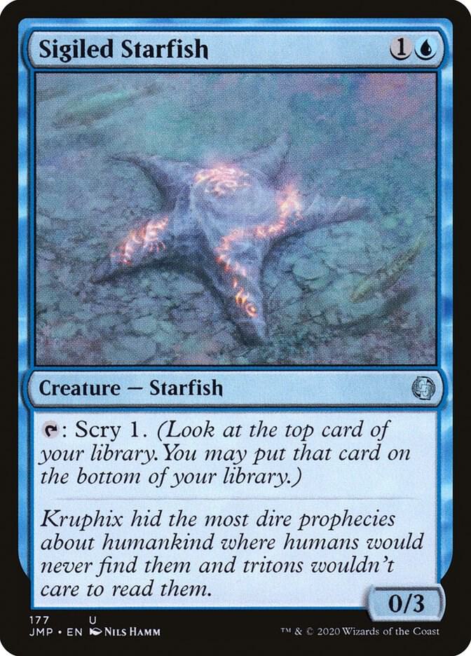 Sigiled Starfish 177 card from Jumpstart