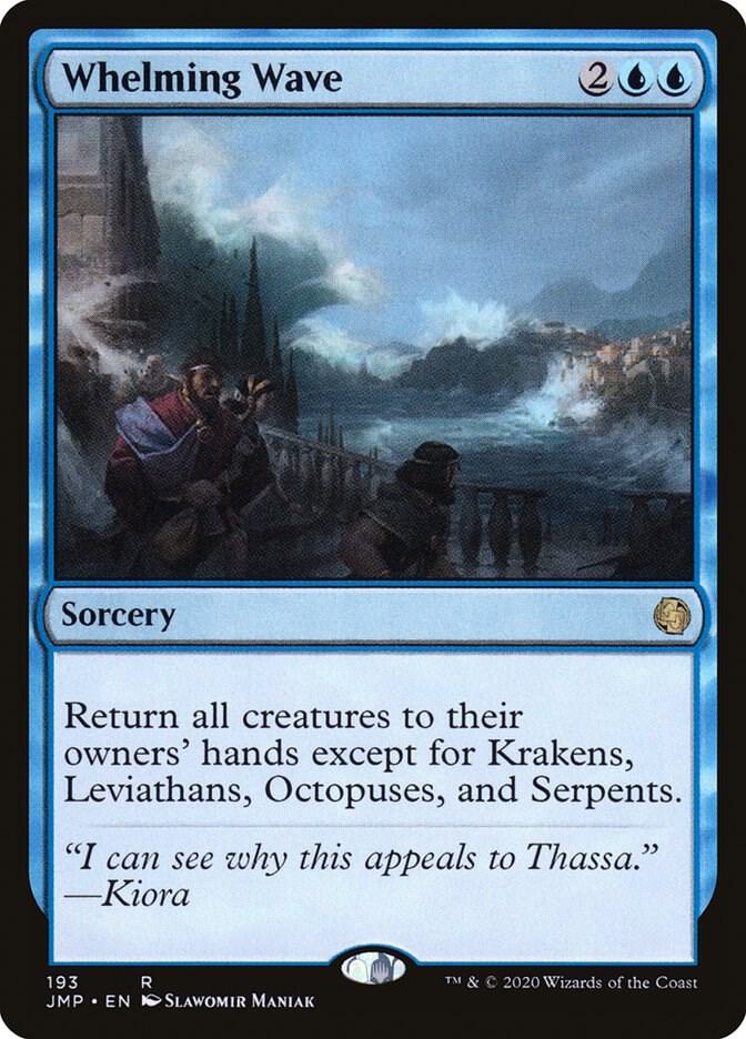 Whelming Wave 193 card from Jumpstart