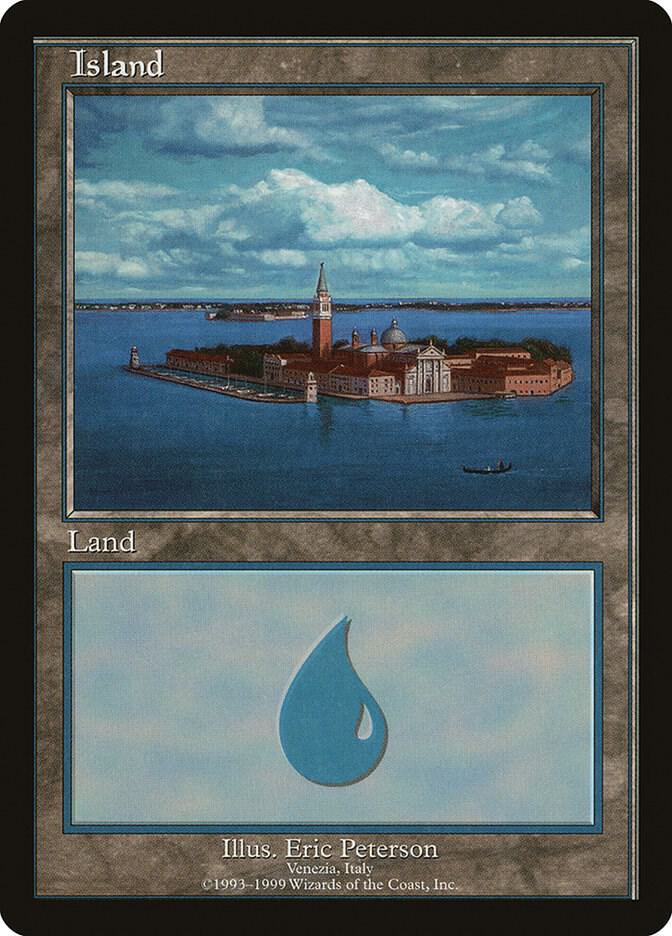Island - Venezia 7 card from European Lands