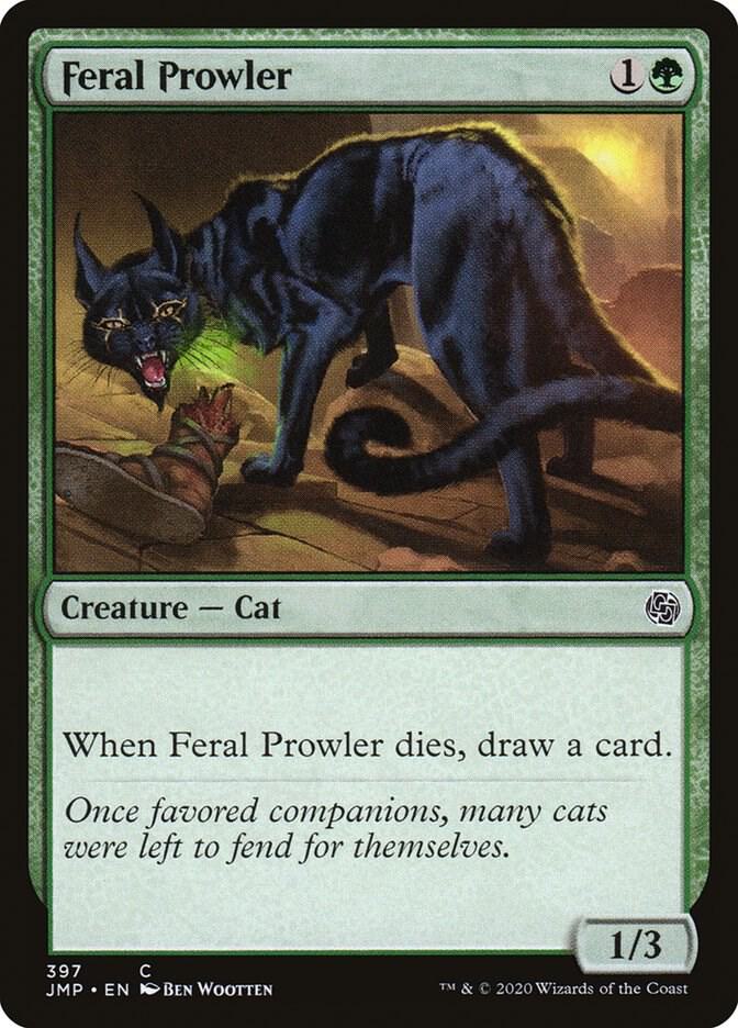 Feral Prowler 397 card from Jumpstart