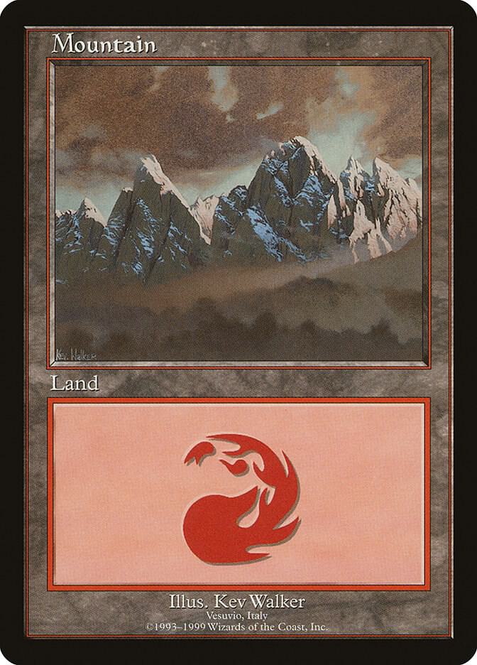 Mountain - Vesuvio 3 card from European Lands