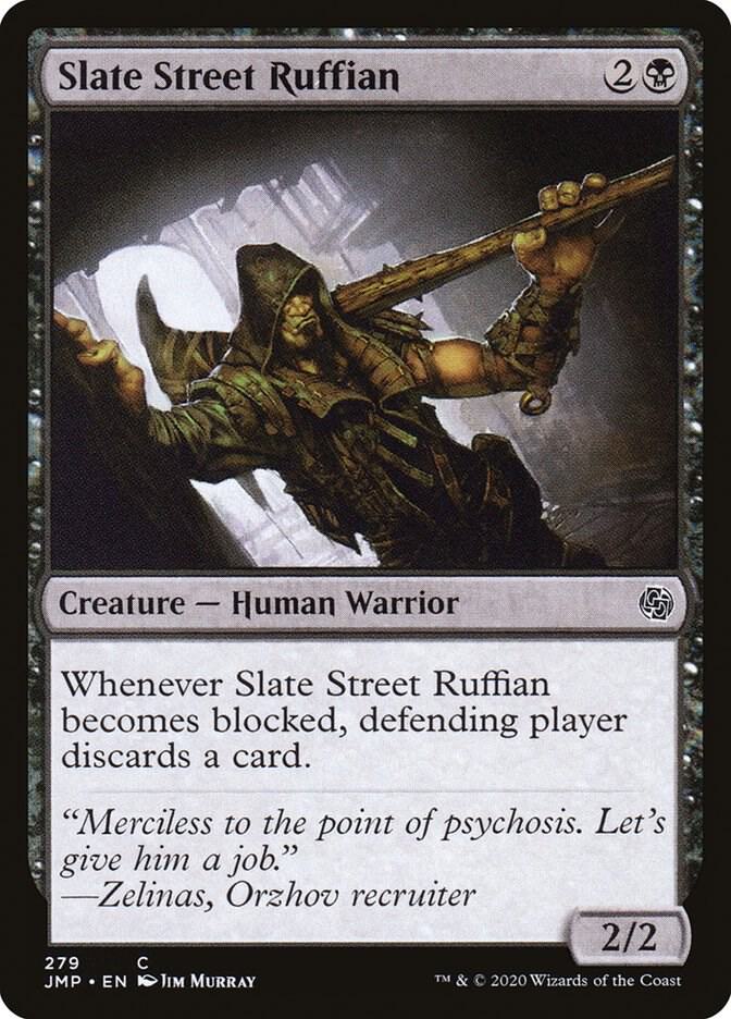 Slate Street Ruffian 279 card from Jumpstart
