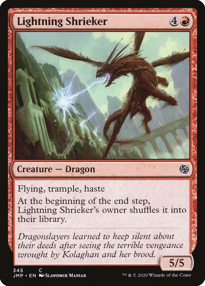 Lightning Shrieker 345 card from Jumpstart