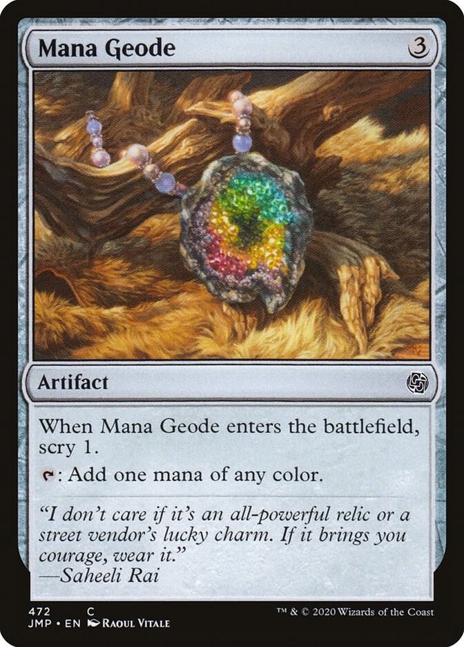 Mana Geode 472 card from Jumpstart