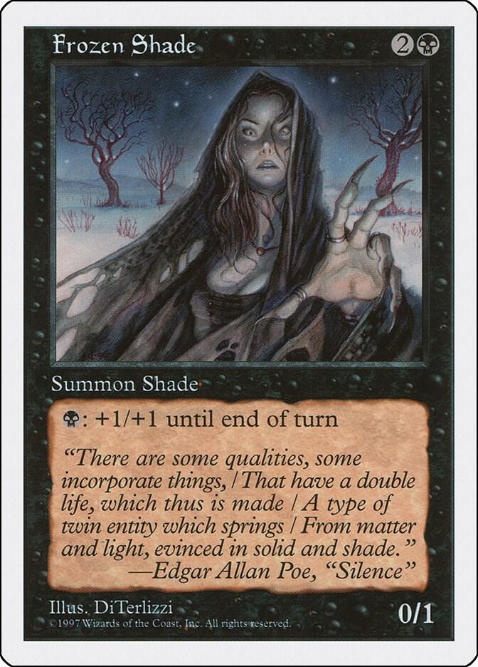 Frozen Shade card from Fifth Edition