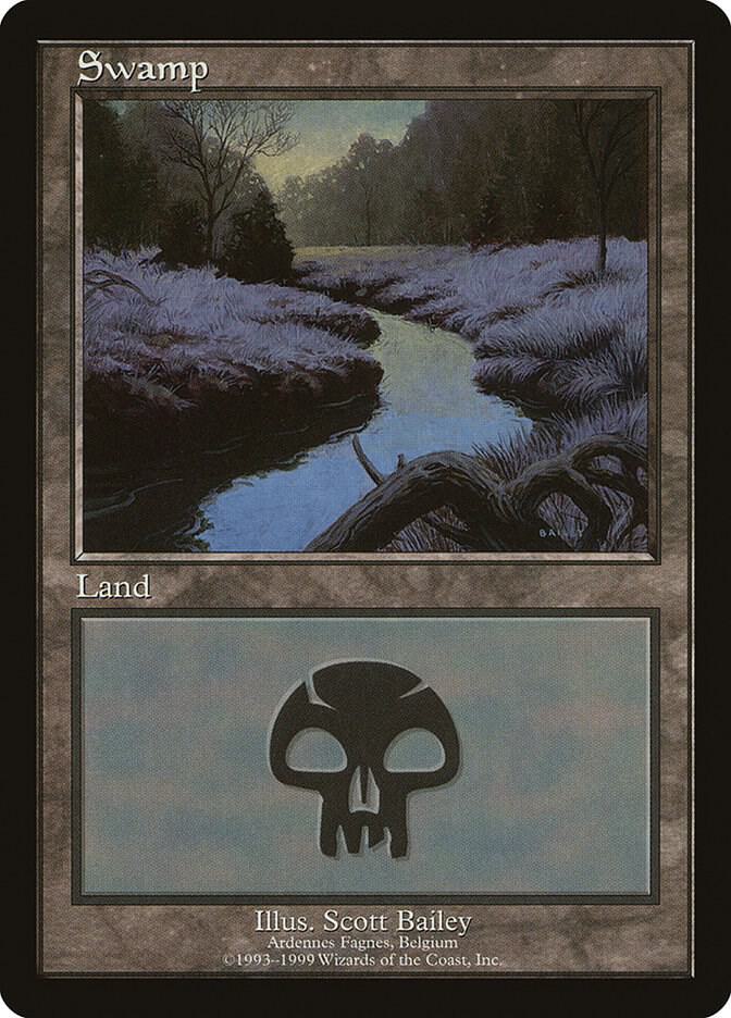 Swamp - Ardennes Fagnes 5 card from European Lands