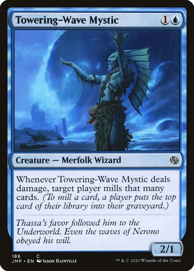 Towering-Wave Mystic 186 card from Jumpstart