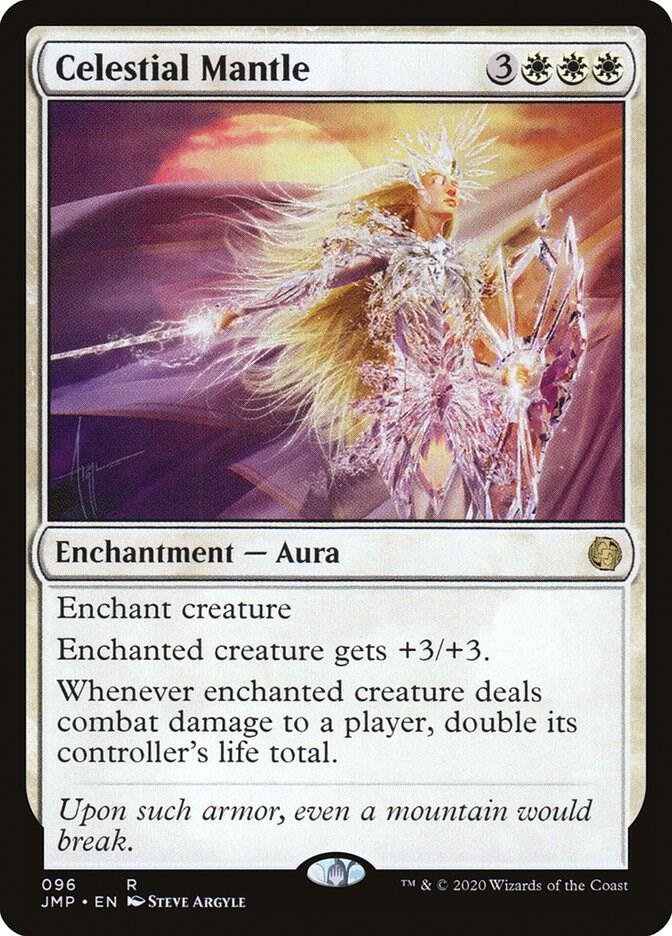 Celestial Mantle 96 card from Jumpstart