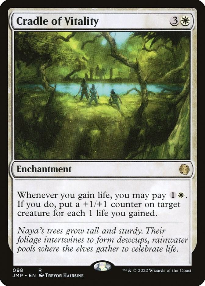 Cradle of Vitality 98 card from Jumpstart