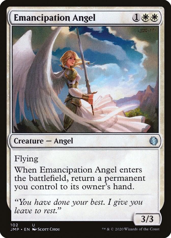 Emancipation Angel 102 card from Jumpstart