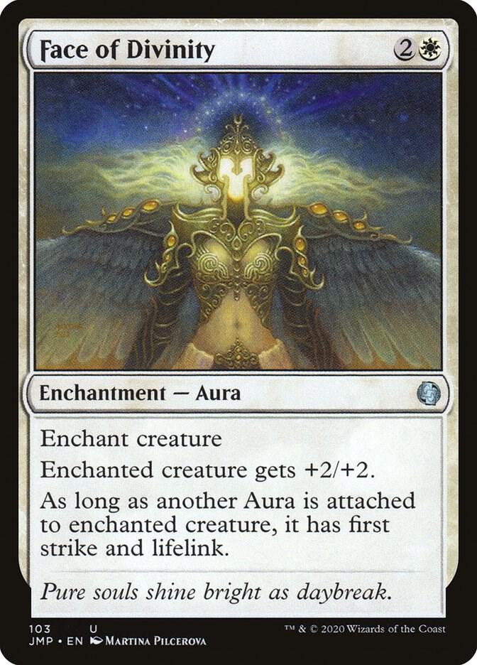 Face of Divinity 103 card from Jumpstart