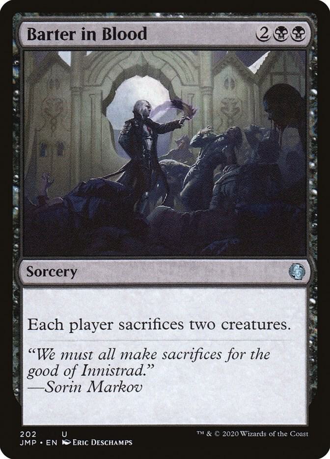 Barter in Blood 202 card from Jumpstart
