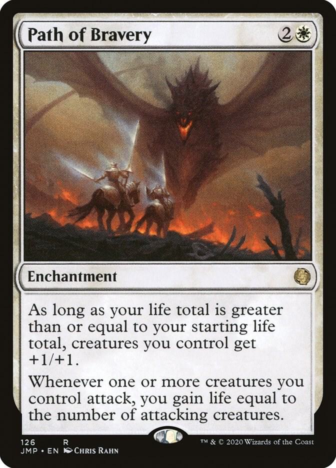 Path of Bravery 126 card from Jumpstart