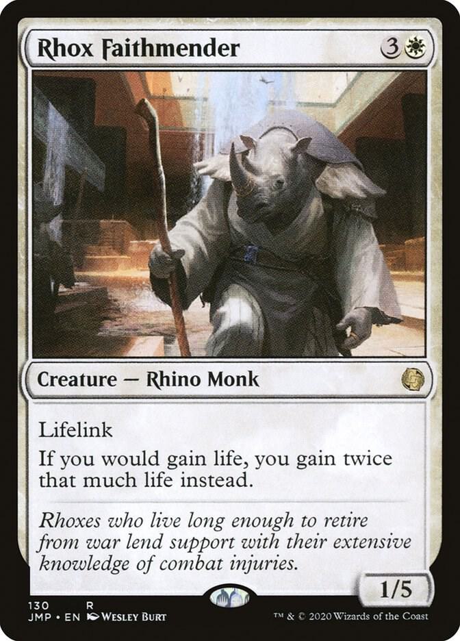 Rhox Faithmender 130 card from Jumpstart