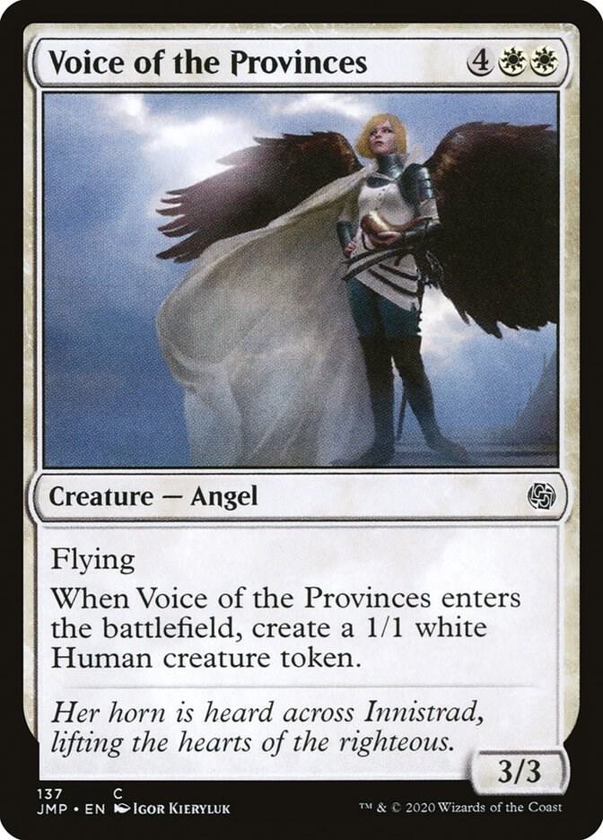 Voice of the Provinces 137 card from Jumpstart