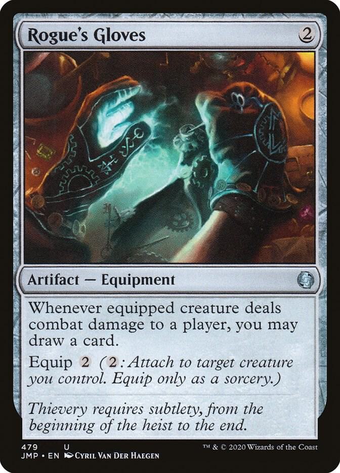 Rogue's Gloves 479 card from Jumpstart