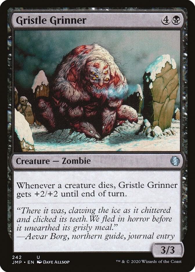 Gristle Grinner 242 card from Jumpstart
