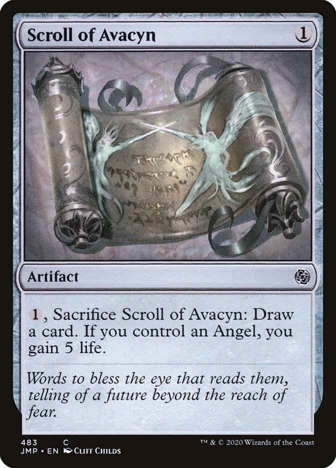 Scroll of Avacyn 483 card from Jumpstart