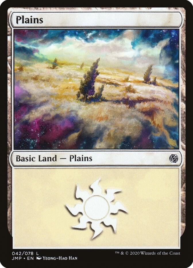 Plains 42 card from Jumpstart