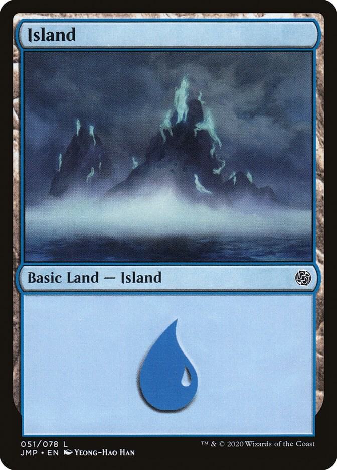 Island 51 card from Jumpstart