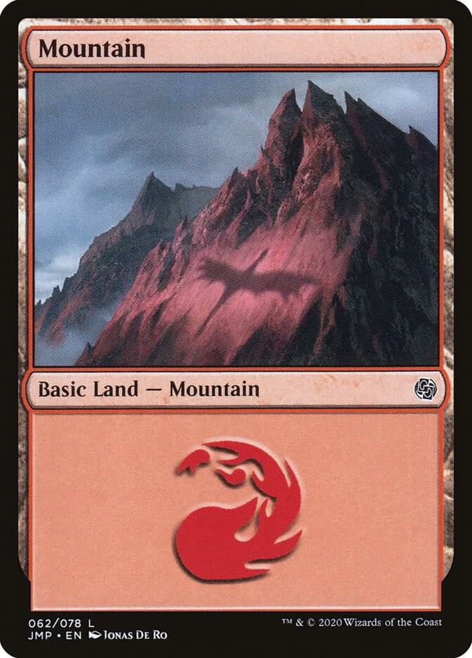 Mountain 62 card from Jumpstart
