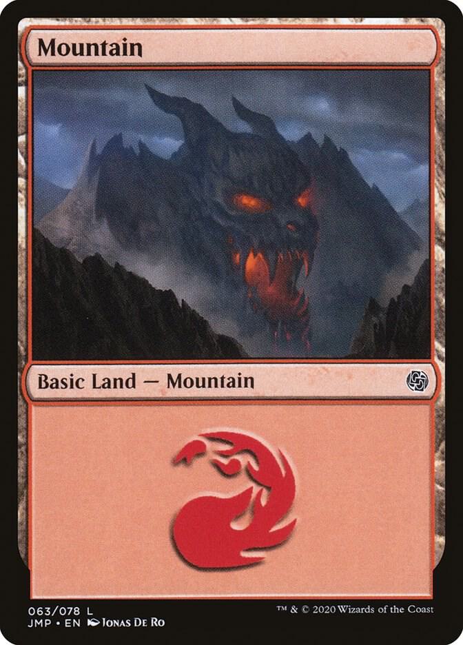 Mountain 63 card from Jumpstart