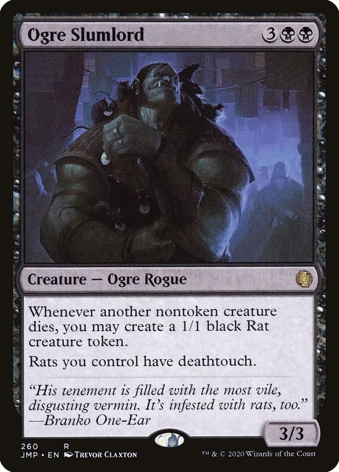 Ogre Slumlord 260 card from Jumpstart