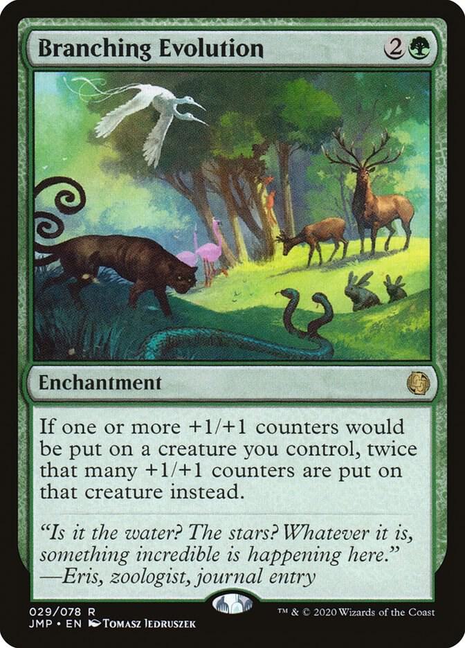 Branching Evolution 29 card from Jumpstart