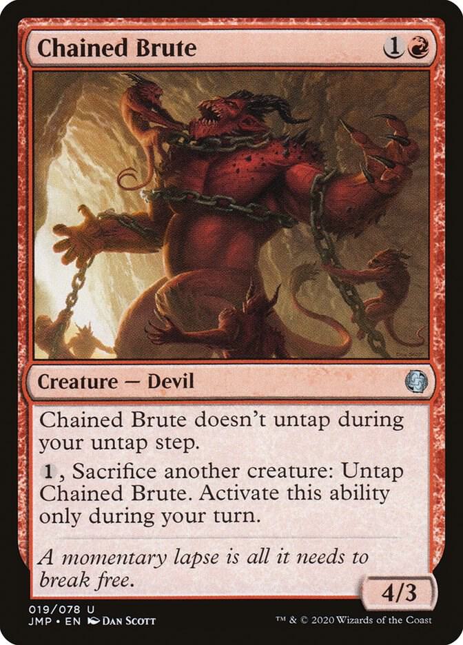 Chained Brute 19 card from Jumpstart
