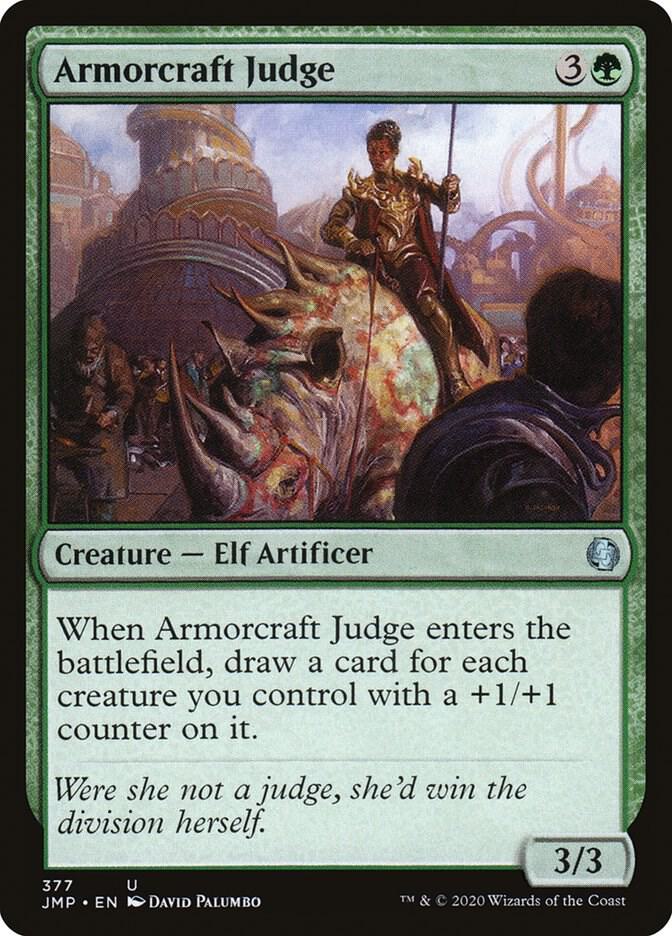 Armorcraft Judge 377 card from Jumpstart