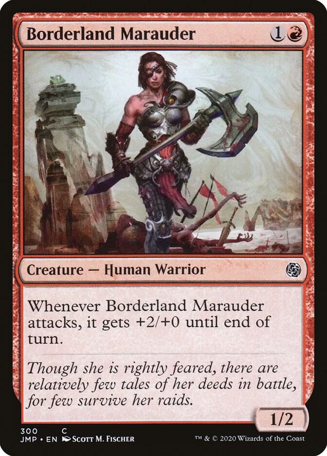 Borderland Marauder 300 card from Jumpstart