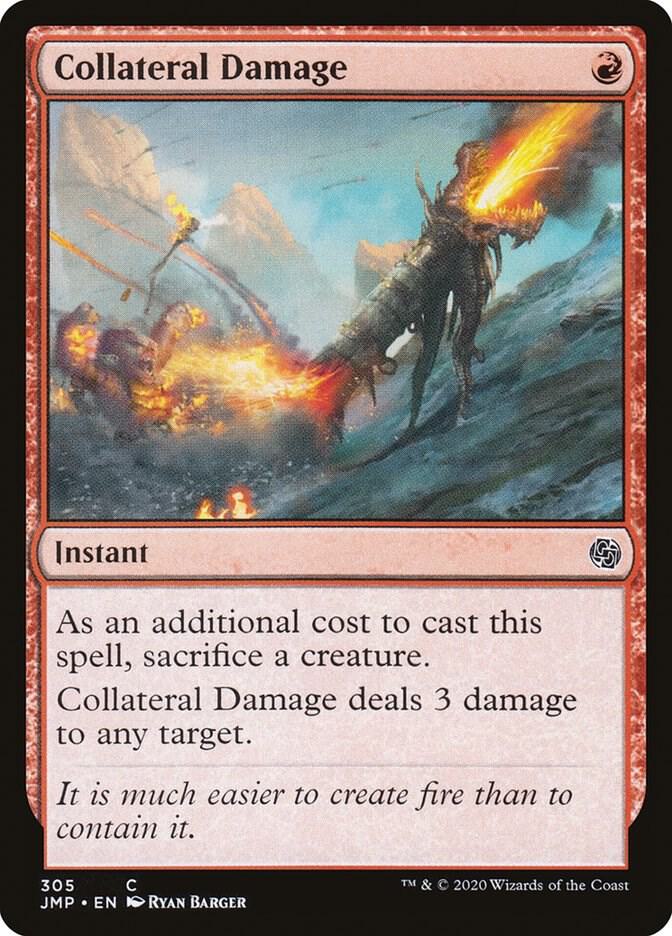 Collateral Damage 305 card from Jumpstart