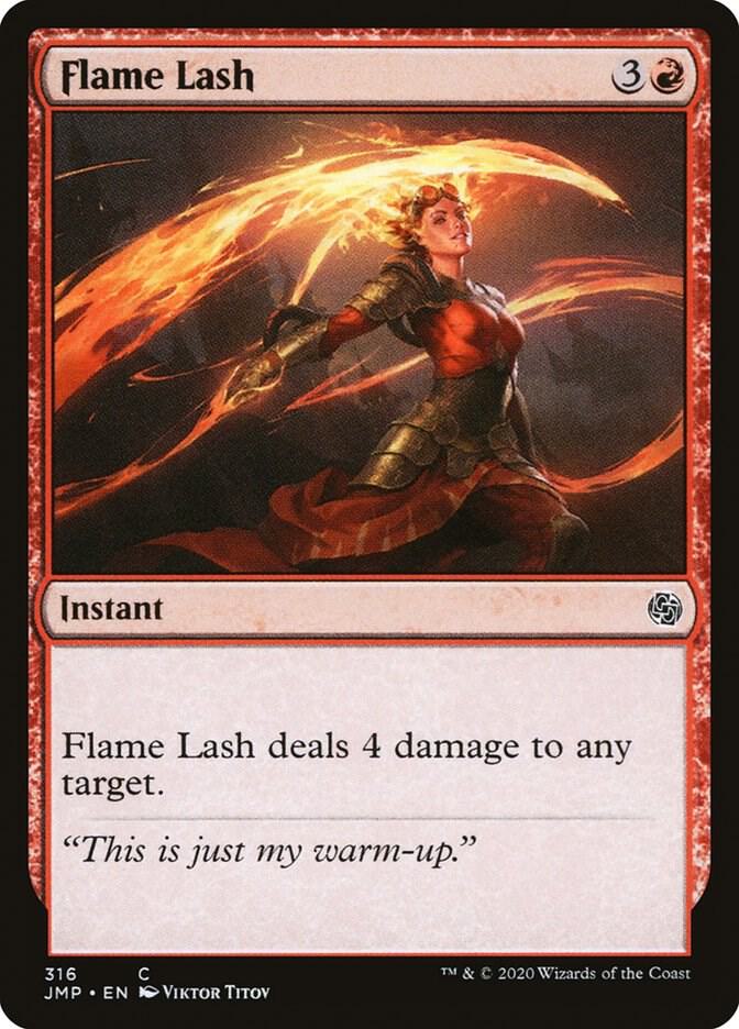 Flame Lash 316 card from Jumpstart