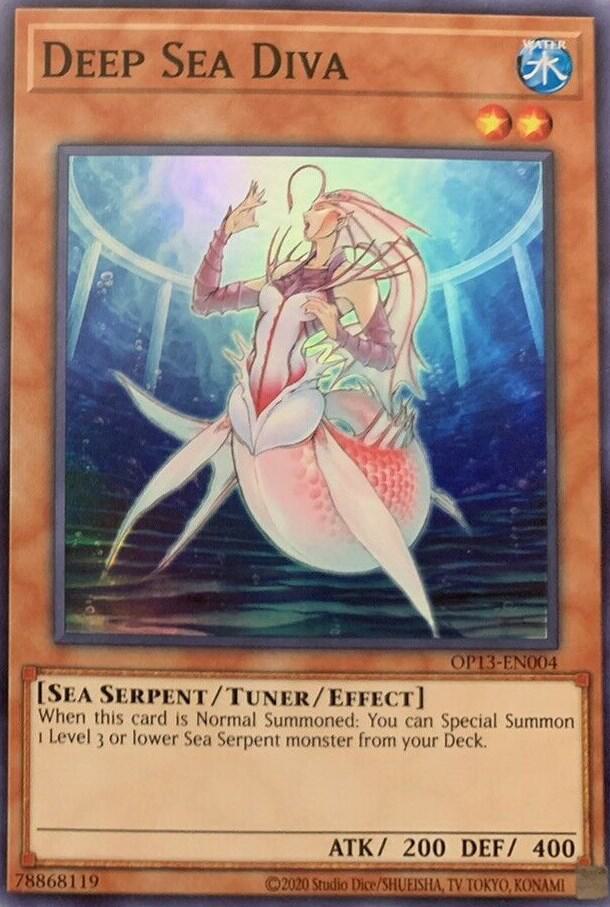 Deep Sea Diva OP13-EN004 card from OTS Tournament Pack 13