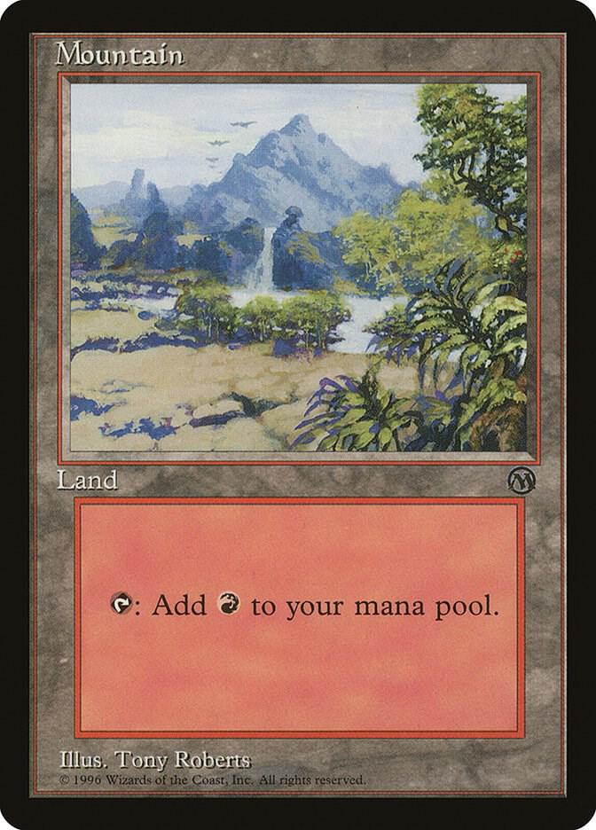 Mountain (1996) card from Arena Promos