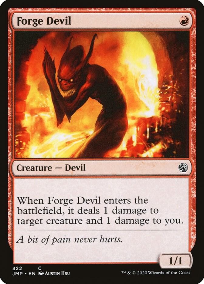 Forge Devil 322 card from Jumpstart