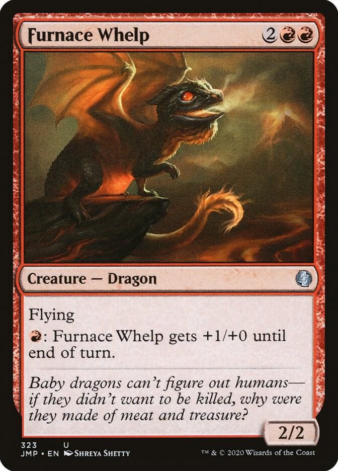 Furnace Whelp 323 card from Jumpstart