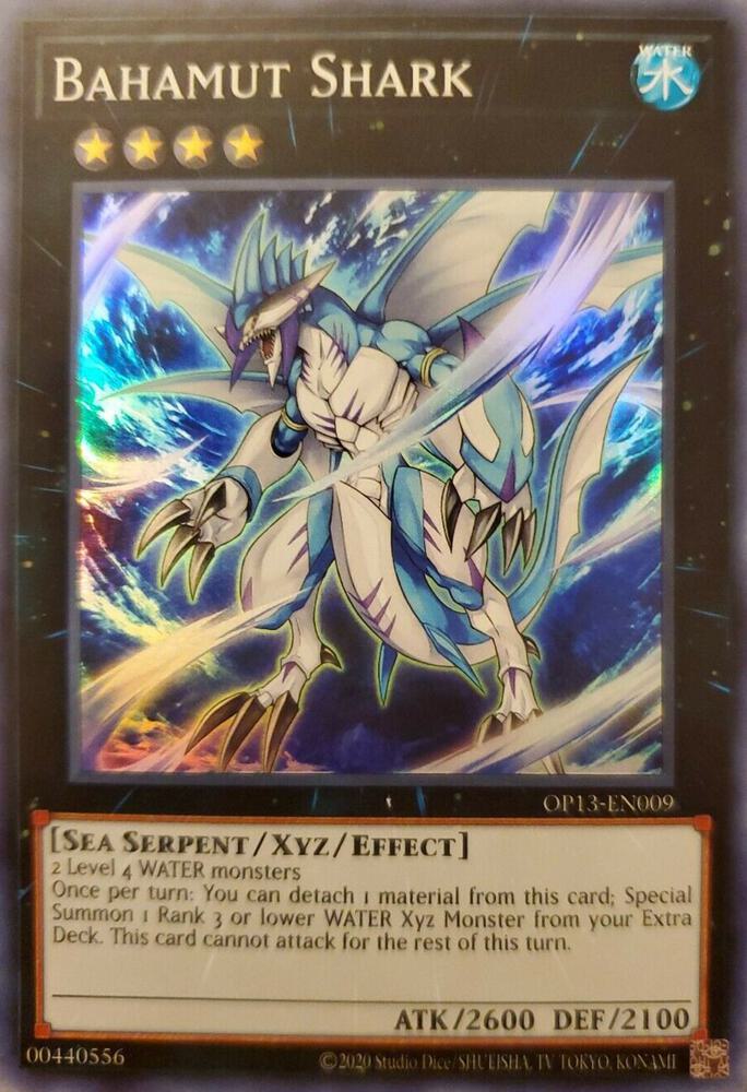 Bahamut Shark OP13-EN009 card from OTS Tournament Pack 13