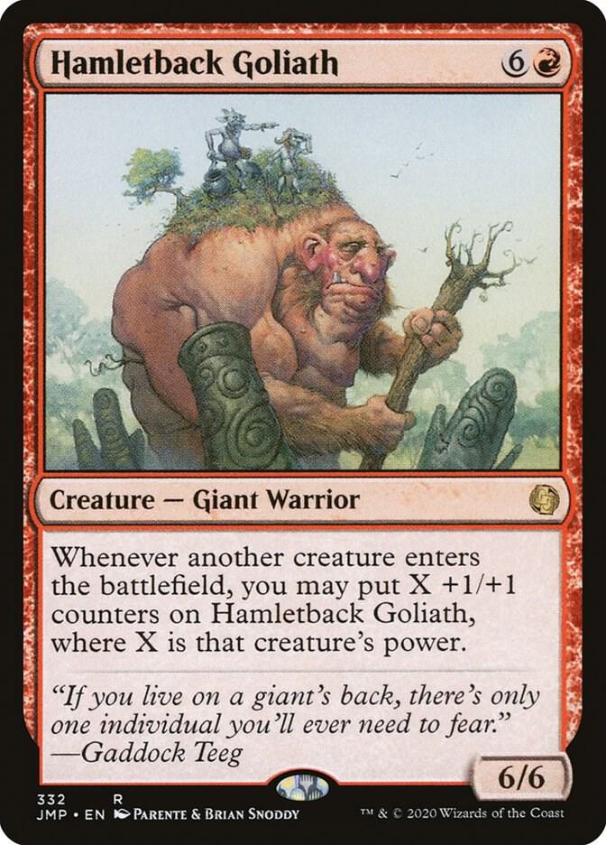 Hamletback Goliath 332 card from Jumpstart